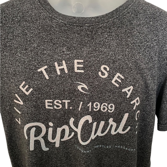 RIP CURL Surf “Live the Search” Tee Shirt Men M Medium - Picture 2 of 5